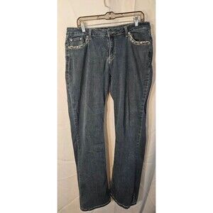 Earl Women's Jeans Size 16 Stretch Denim 32" Inseam--ITEM #2771